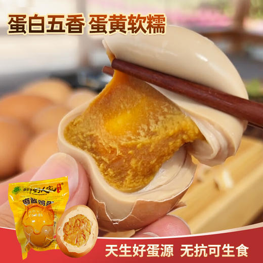 乡野人家 无抗 麻酱鸡蛋 50g/个 商品图1