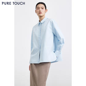 PURE TOUCH职场通勤必备女士长袖衬衫舒适百搭显气质
