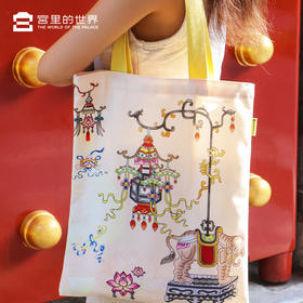 【宫里帆布袋】太平有象帆布袋