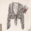 雀说 防晒披肩时尚印花宫廷袖时尚外披 商品缩略图13