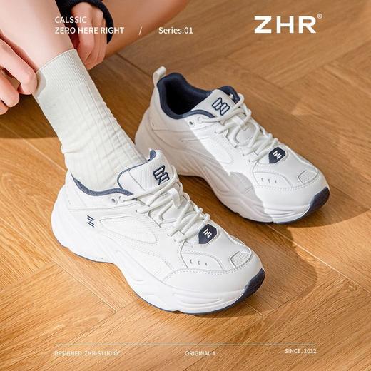 ZHR则则厚底透气老爹鞋增高显瘦女鞋春季新款ins百搭休闲运动鞋女 商品图0