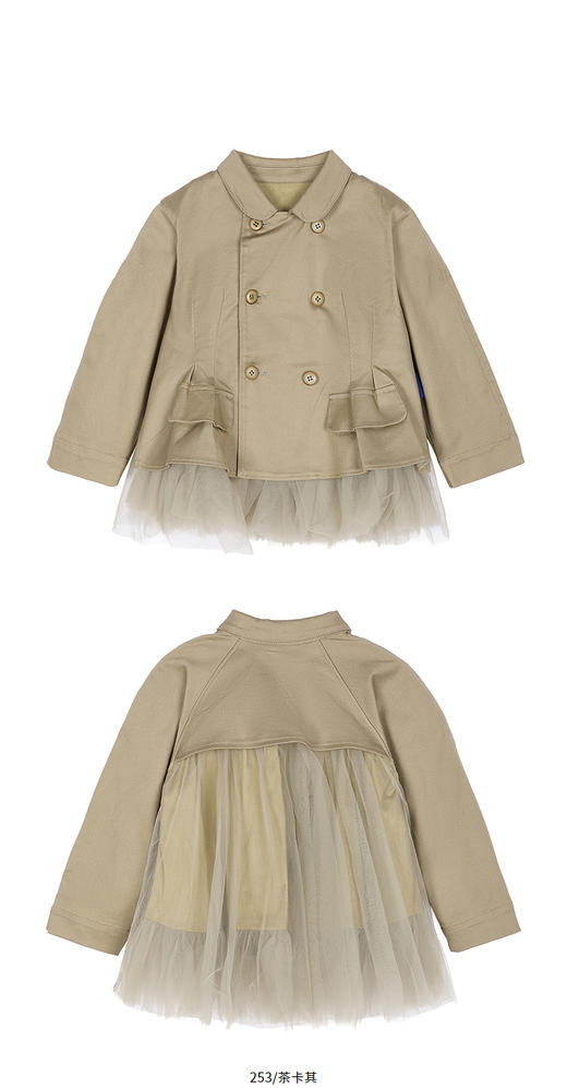 jnby   25年秋款  长款风衣  YP8911160 商品图9