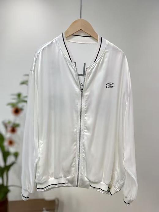 7.30秒杀~NO退【超值特卖】印花网纱袖珠光夏季薄款防晒外套-喜出 商品图0