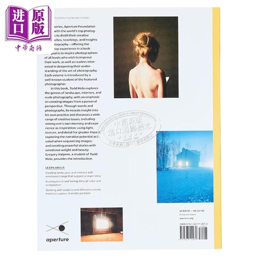 预售 【中商原版】Todd Hido on Landscapes Interiors and the Nude 进口艺术 托德 希多谈风景 室内和裸体画 商品图1