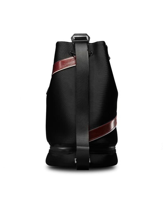 EdWxBA爱德华潜水料拼皮水桶包轻便防水侧背包 商品图6