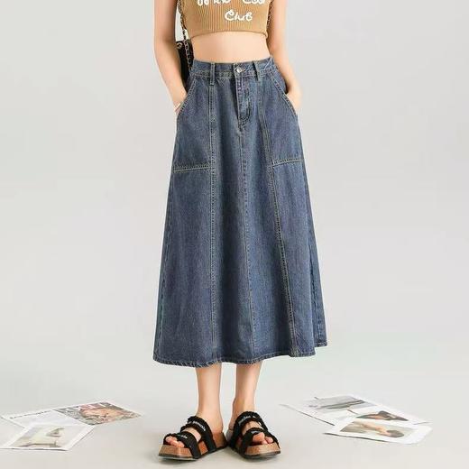 7.30秒杀~NO退【超值特卖】牛仔半裙-喜出 商品图1