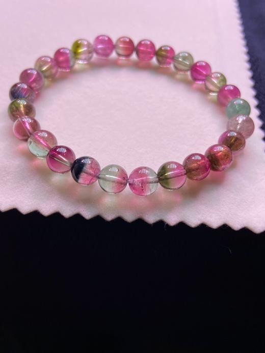 7mm单圈西瓜碧玺手串 商品图7