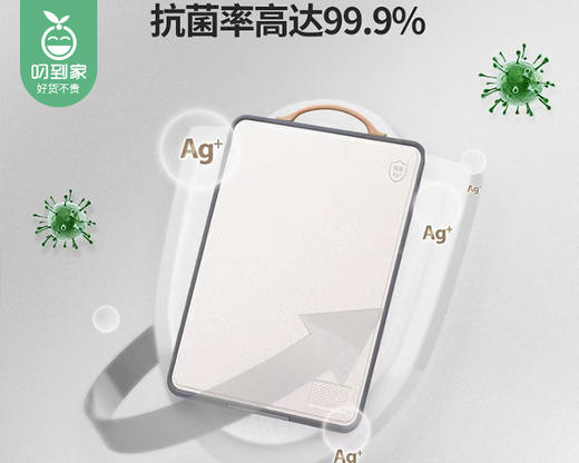 康巴赫抗菌谷纤维不锈钢多功能板（双面砧板）/1个补单专用 商品图1