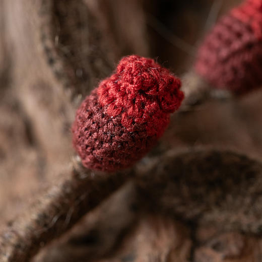 牧衣游原创 趣味文艺复古百搭羊毛胸针 梦桃【不支持会员折】 商品图2