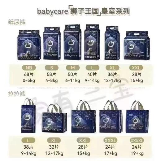babycare狮子王国皇室系列尿不湿  LJ 商品图1