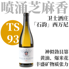 【TS93喷涌芝麻香! 单一园西万尼】2020 卫士酒庄石韵西万尼干白 Weingut Saalwachter Silvaner Steinkante