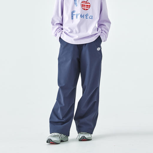 棵初2025年秋季新款亲子中大女童休闲工装裤防泼水经典美式阔腿裤 商品图3