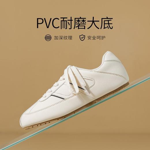 ZHR则则平底德训鞋女百搭小白鞋2025轻便通勤板鞋软底复古运动鞋 商品图7