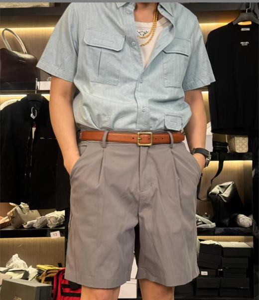 夏季休闲百搭显瘦显高短裤 商品图2