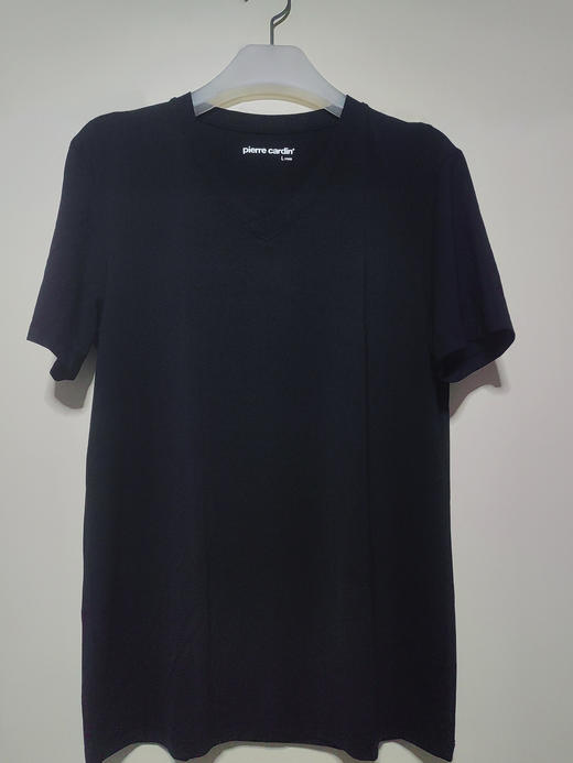 皮尔卡丹男士弹力V领短袖衫P552997 商品图2