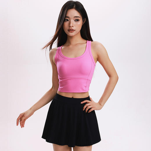 【3~5天发货】跃牌【美度空间】系列 瑜伽服背心普拉提瑜伽文胸一体式固定杯健身内衣ADWX1578 商品图1