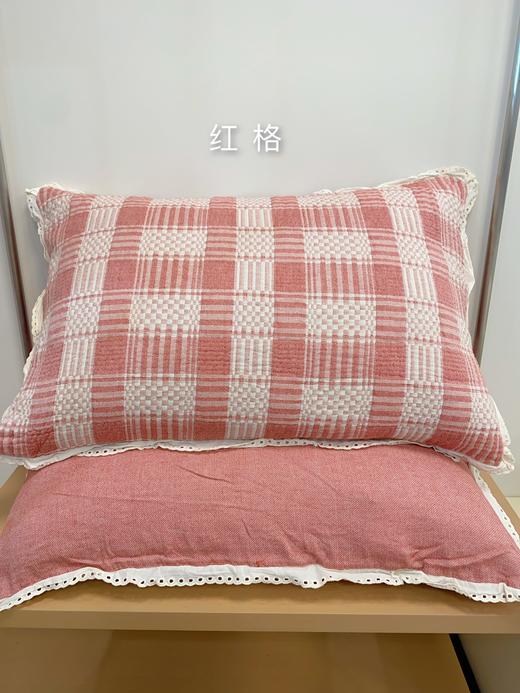 松植屋轻羽棉纱枕巾/枕套100%全棉纱布A类新疆长绒棉纱布正反两面可用吸湿透气四季通用 商品图1