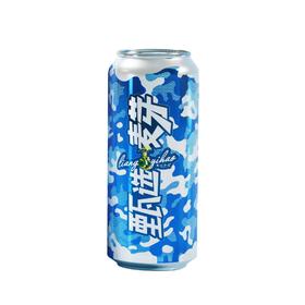 粮心一号甄选麦芽10度啤酒500ml/罐