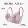 【轻薄兔耳杯】时尚蕾丝水晶杯内衣女大胸透气防凸点无钢圈文胸花瑶月影 商品缩略图4