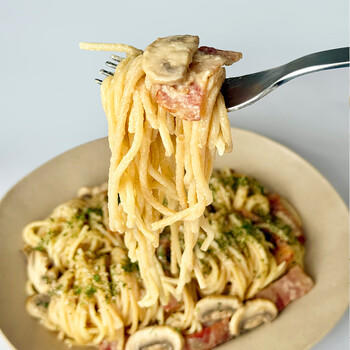 圃美多奶油蘑菇意大利面2人份540g 方便面速食面条早餐开学季 商品图5