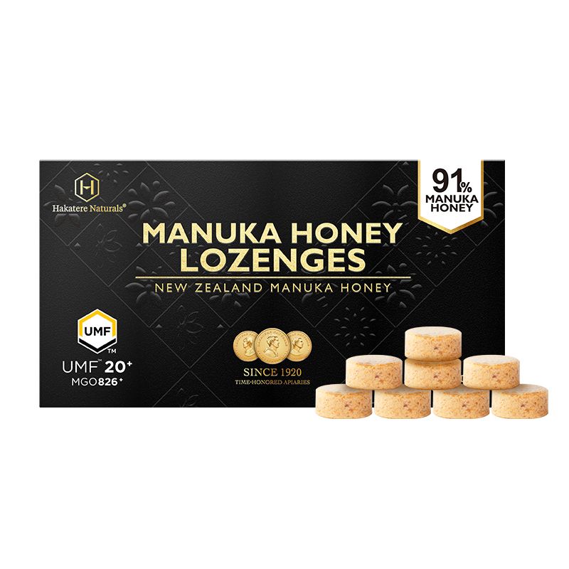 荷塔威UMF20+ 麦卢卡蜂蜜含片 20+含量91%  新西兰进口  便捷 润喉
