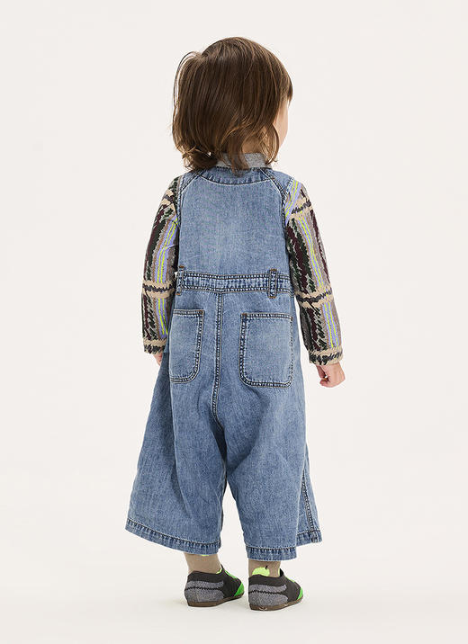 jnby  25年秋款  牛仔背带长裤 YP8E10120 商品图6