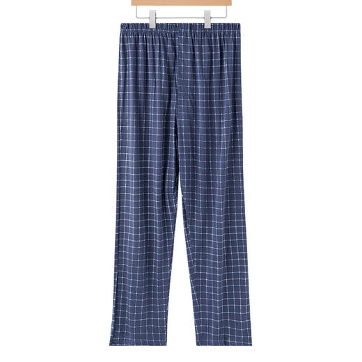 雀说 纯棉睡裤男春秋薄款全棉家居裤1673 商品图5