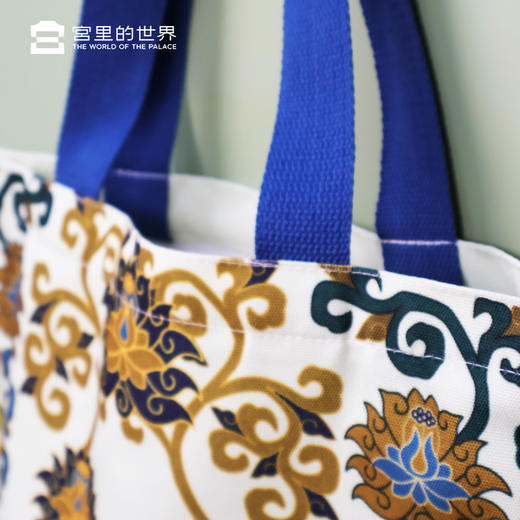 【宫里帆布袋】吉祥缠枝帆布袋 商品图6