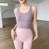 【3~5天发货】跃牌【美度空间】系列 瑜伽服背心普拉提瑜伽文胸一体式固定杯健身内衣ADWX1578 商品缩略图9