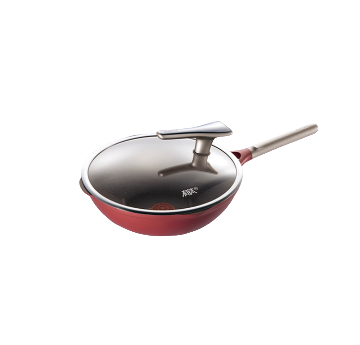 SUPOR苏泊尔有钛不怕铲不粘炒锅.钛磨力2代    PC34NC01    34CM