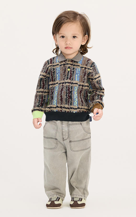 Jnby  25年秋款  长袖套头针织衫  YP8311330 商品图0