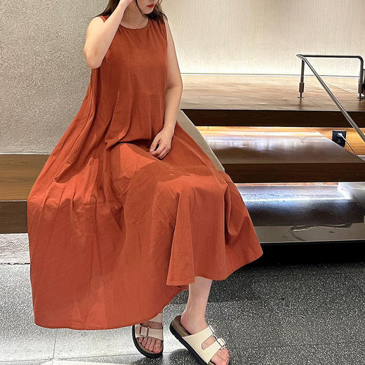 壁虎瑜伽【2507QZ386】慵懒A字连衣裙【5天发货】 商品图3