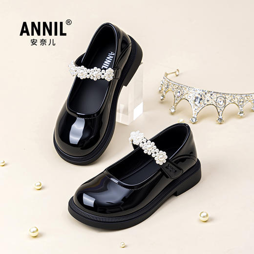 ANNIL/安奈儿女童春秋款软底单鞋HG5301501 商品图2