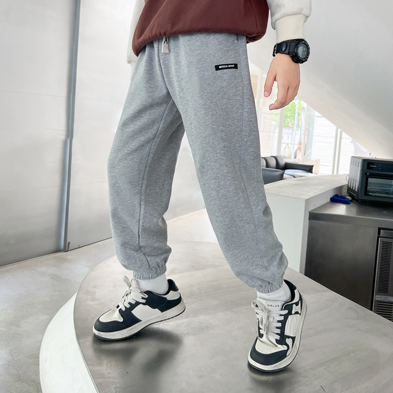 2025新款春秋款男童运动裤儿童裤子酷帅炸街男孩春季卫裤春装长裤