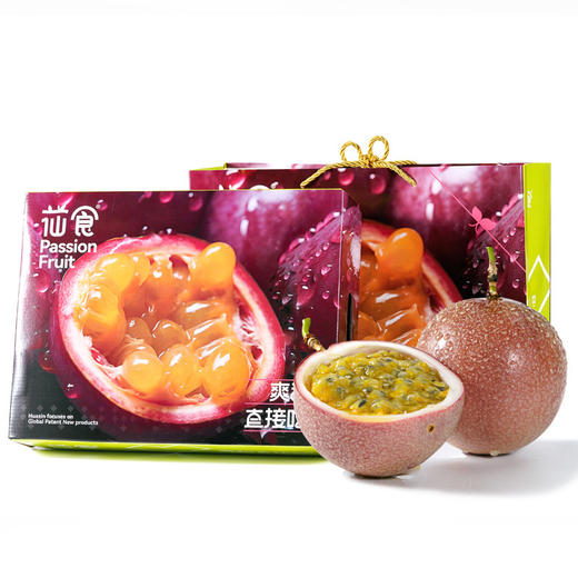 【爽甜直接吃！】苮食金都3号百香果 九甜一酸黄金比例 果香浓郁 生态种植 商品图12