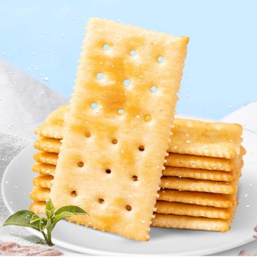 新悦悠 奶盐味 苏打饼干500g 商品图1
