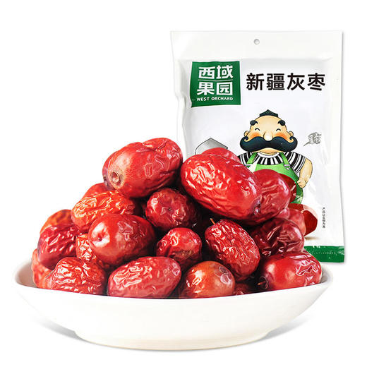 西域果园·新疆灰枣500g（一级枣） 肉质饱满 枣香浓郁 商品图0