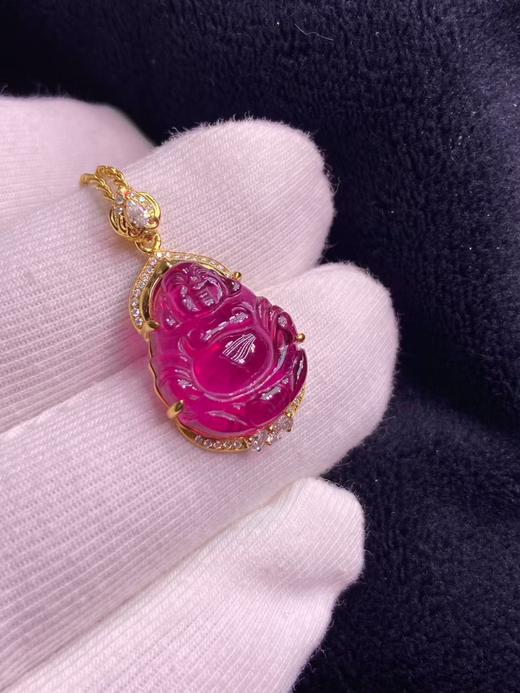 佛公碧玺吊坠 商品图7