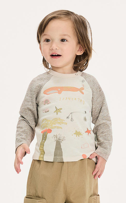 Jnby  25年秋款  长袖T恤  YP8111240 商品图6