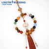 「灵隐景区直发」十八籽汽车挂件 多宝菩提朱砂  车内吉祥挂饰  A-5164 商品缩略图4