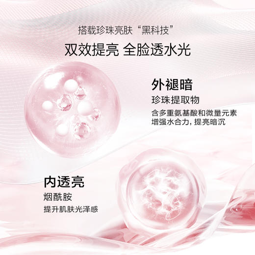 欧诗漫【年货礼盒】抢！营养美肤透白逐光礼盒（洁面100g+水135ml+露100ml+霜50g+眼精华20ml） 商品图2