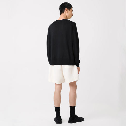 STUDIO NICHOLSON KNITWEAR 5GG PAPER 男装和纸纤维廓形针织毛衣 商品图3