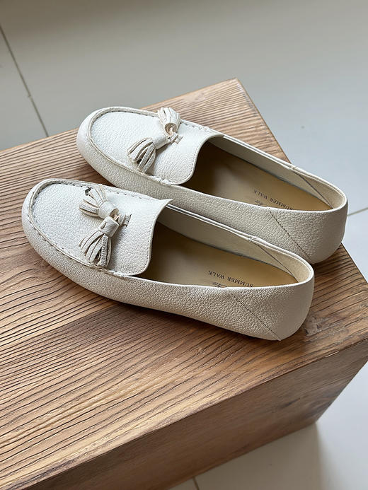 现货 THS-限时 LP家 羊京皮女士莫卡辛鞋 吊饰流苏配饰乐福鞋 3色 BZ1255 商品图6