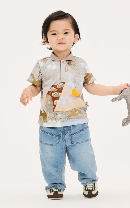 jnby   25年秋款  牛仔长裤  YP8E10130 商品图0