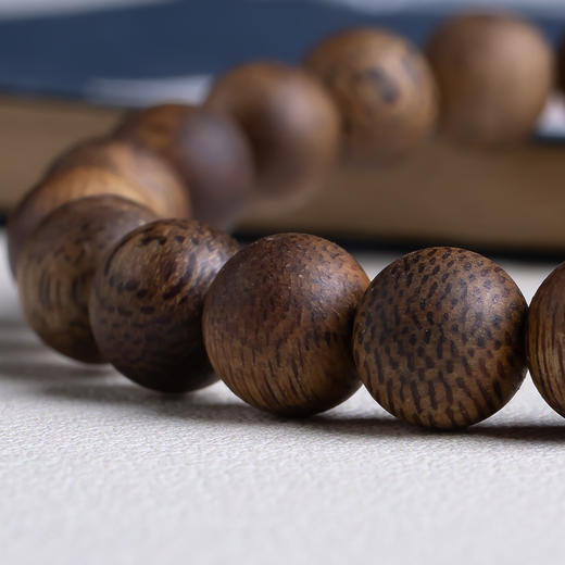 XY0496沉香+碧玉手串 商品图5