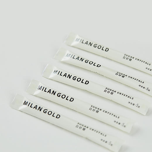 金米兰咖啡伴侣白砂糖 咖啡必备糖条 100条 商品图1