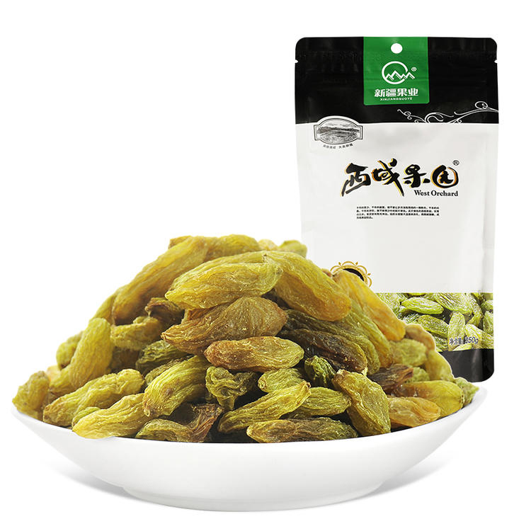 西域果园·绿香妃葡萄干·250g *2  个大饱满 肉质肥美 清香怡人