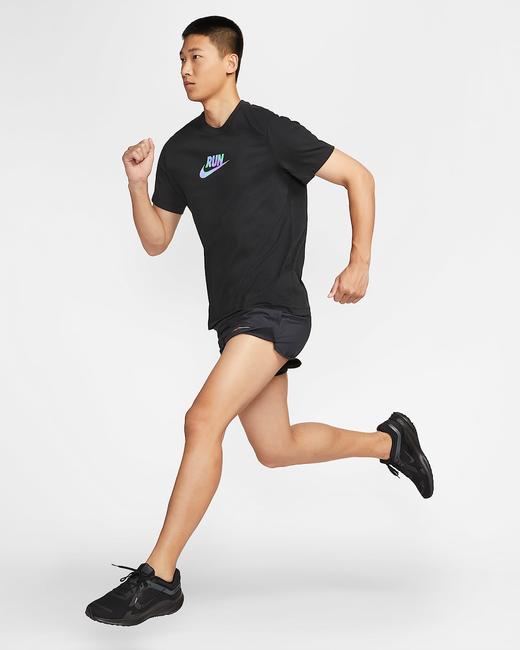 Nike耐克 Dri-FIT 男子速干跑步T恤IH9265-010 商品图4