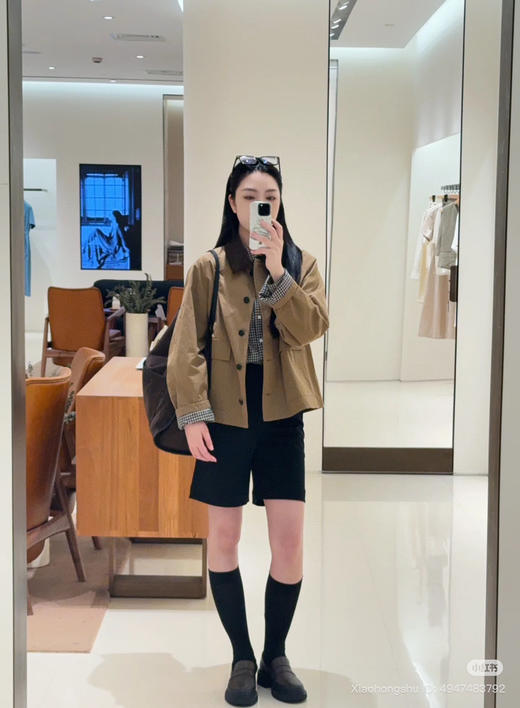 729-2 独家圆正小禾 长绒棉针织罗马布西裤中裤 利落时尚 嗷嗷显瘦 商品图2