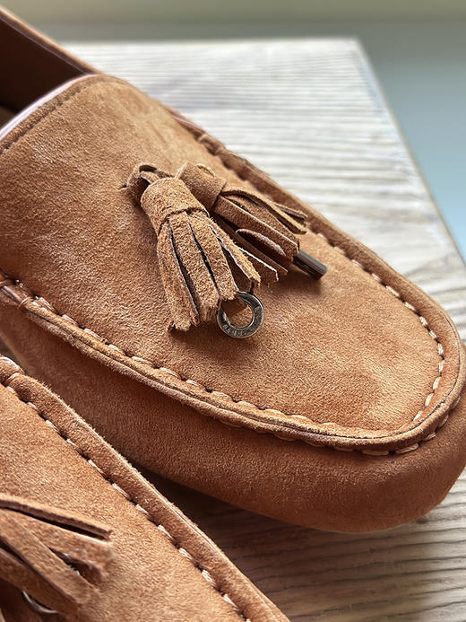 现货 THS-限时 LP家 羊京皮女士莫卡辛鞋 吊饰流苏配饰乐福鞋 3色 BZ1255 商品图10